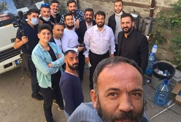 Erzurum'da Çekilen Mümessil Filminin Kamera Arkası