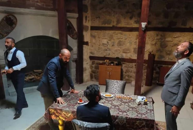 Erzurum'da Çekilen Mümessil Filminin Kamera Arkası