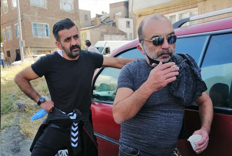 Erzurum'da Çekilen Mümessil Filminin Kamera Arkası