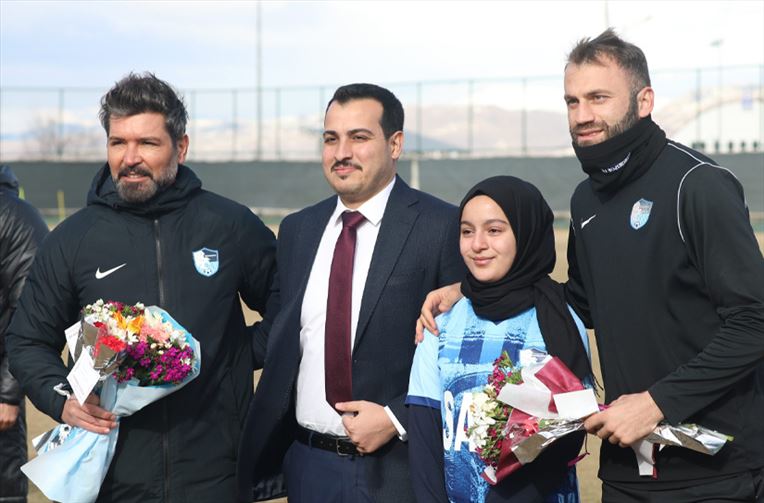 Erzurumspor Tesislerinde Çok Özel Misafirler