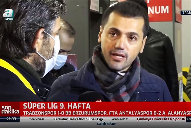 Erzurumspor Başkanı Hüseyin Üneş Açıklama