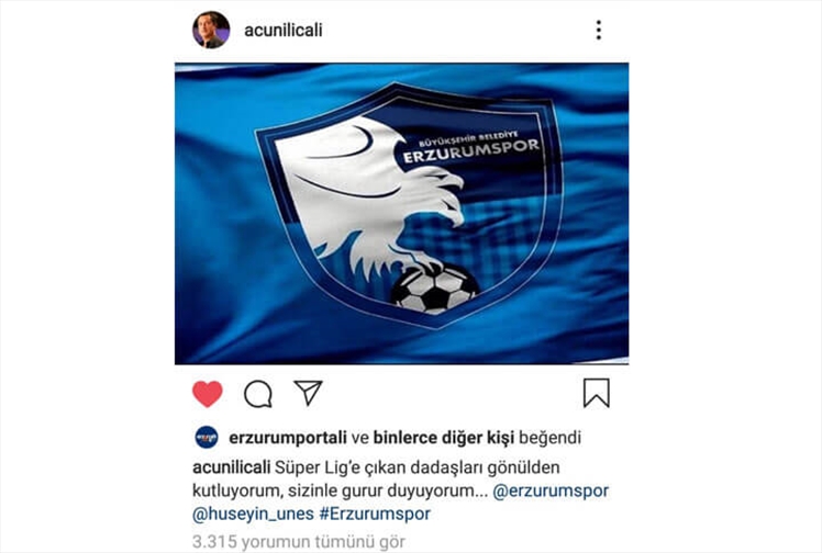 Acun Ilıcalı Erzurumspor