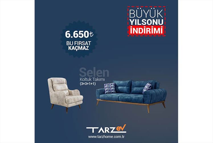 Erzurum Mobilya Büyük Yıl Sonu İndirimi
