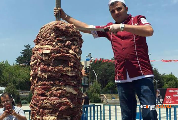 Erzurum Cağ Baş Bar Rekor Denemesi