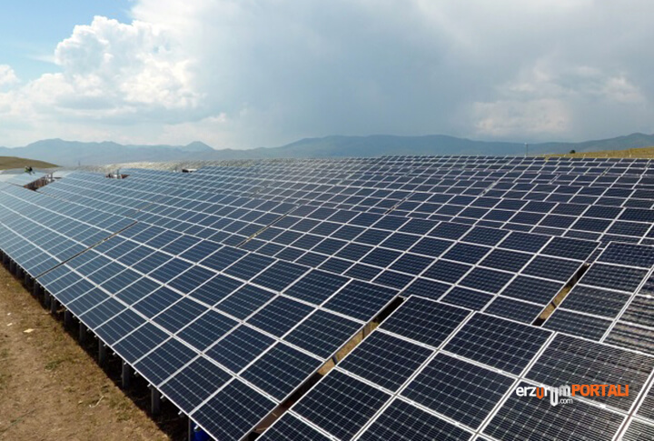 Erzurum Güneş Enerjisi Santrallerine Kavuşuyor