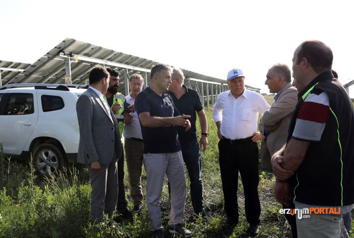 Erzurum Güneş Enerjisi Santrallerine Kavuşuyor