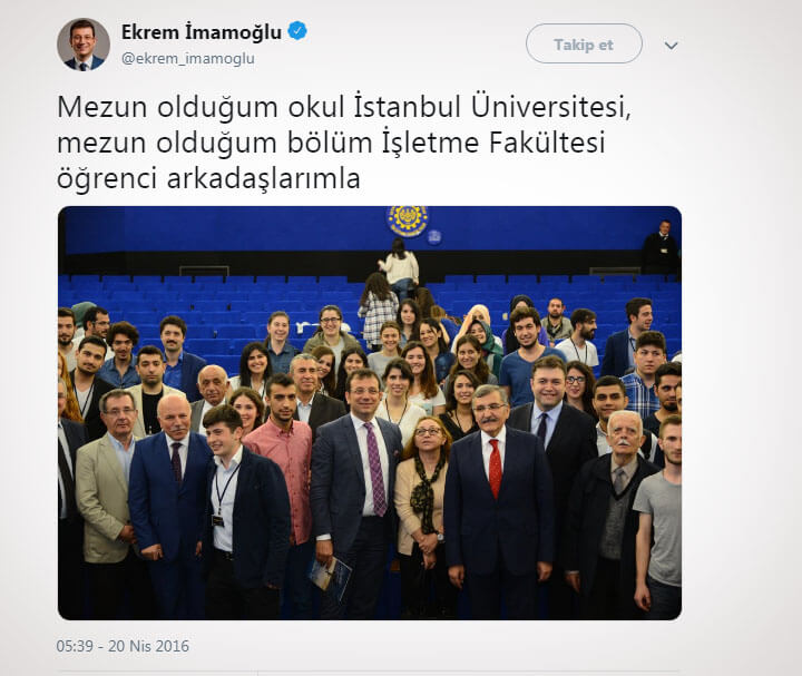 Mehmet Sekmen ve İmamoğlu