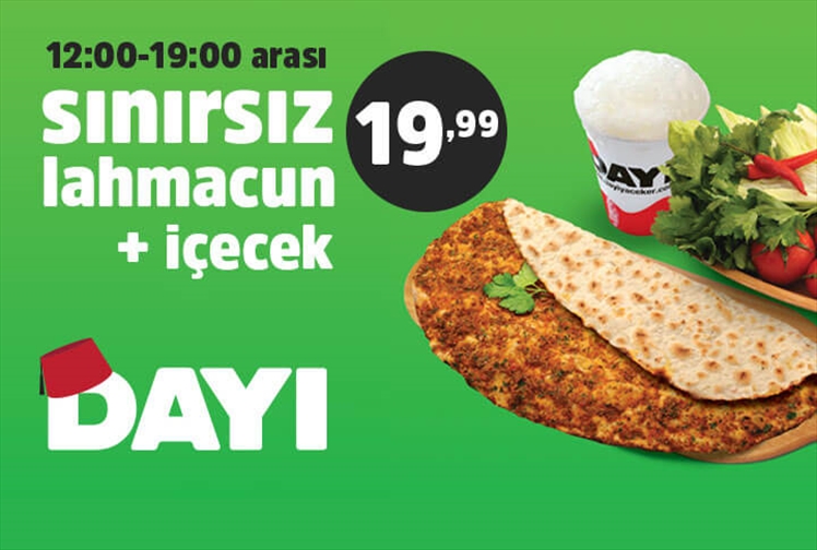Dayı Sınırsız Lahmacun Kampanyası