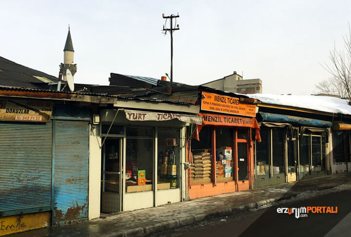 Erzurumun Kuru Gıda Pazarı Tarihi Nazik Çarşı