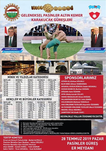 Pasinler Karakucak Güreşleri