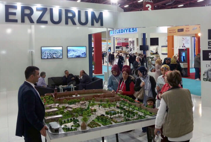 City Expo 7. Antalya Şehircilik - Tekonoloji Fuarında Erzurum Rüzgârı