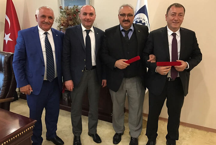 Bursa Erzurum Dernekleri Federasyonundan ETSOya Ziyaret