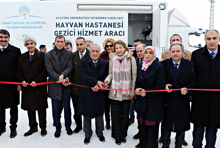 Erzurum'un Mobil Hayvan Hastanesi Var!