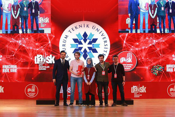 Erzurumdan Ejder Kule Projesi Türkiye Birincisi