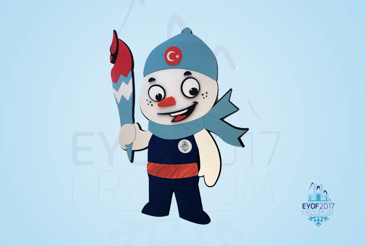 EYOF 2017 Erzurum Maskot