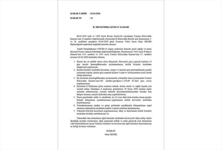 Korona Virüs Tedbirleri, Çocuklar Markete Alınmayacak 3 Kişi Yan Yana Dolaşmayacak!