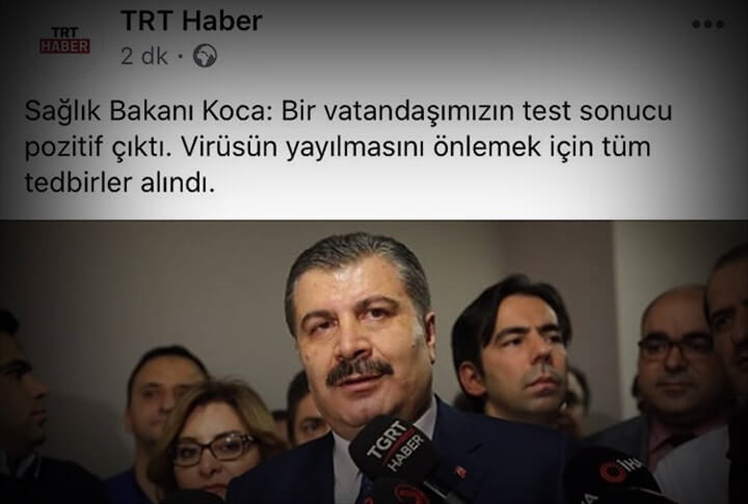 Türkiye'de 1 Kişide Korona Virüs Tespit Edildi! Peki Biz Ne Yapmalıyız?