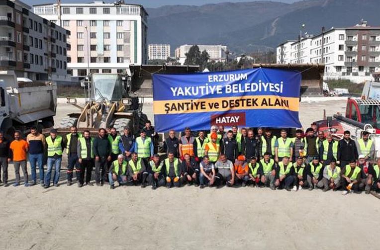 Hatay Antakya da Yakutiye Konteyner Mahallesi Tamamlanıyor