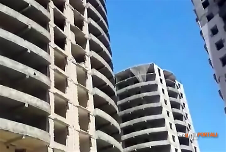 Erzurum Karadayı New City Konutları Sökülecek