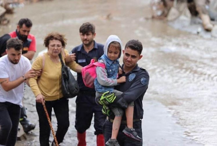 Afet Bölgesi İlan Edilen Kastamonu, Bartın ve Sinop’tan Kareler