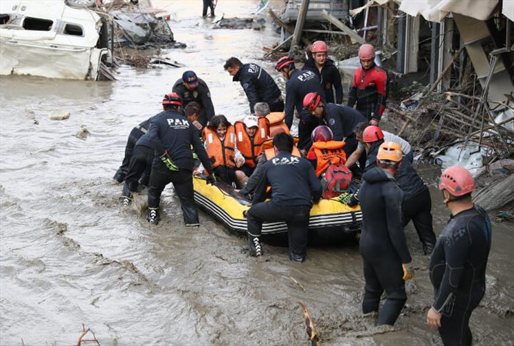 Afet Bölgesi İlan Edilen Kastamonu, Bartın ve Sinop’tan Kareler