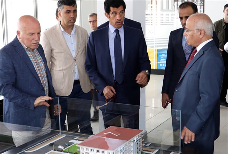 Katar Büyükelçisi Erzurum'da