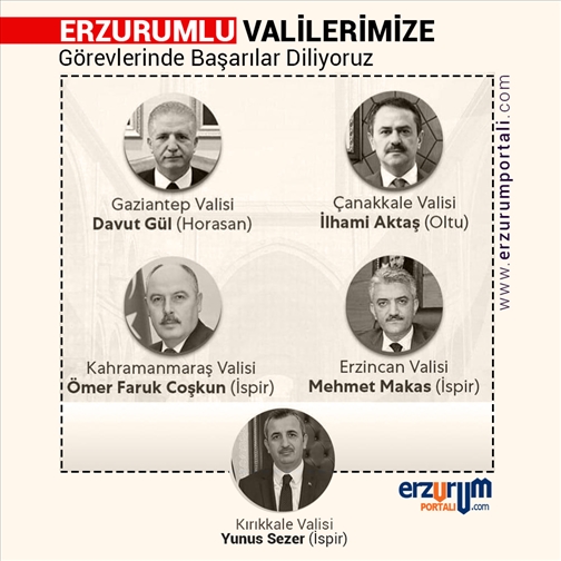 Erzurumlu Valiler