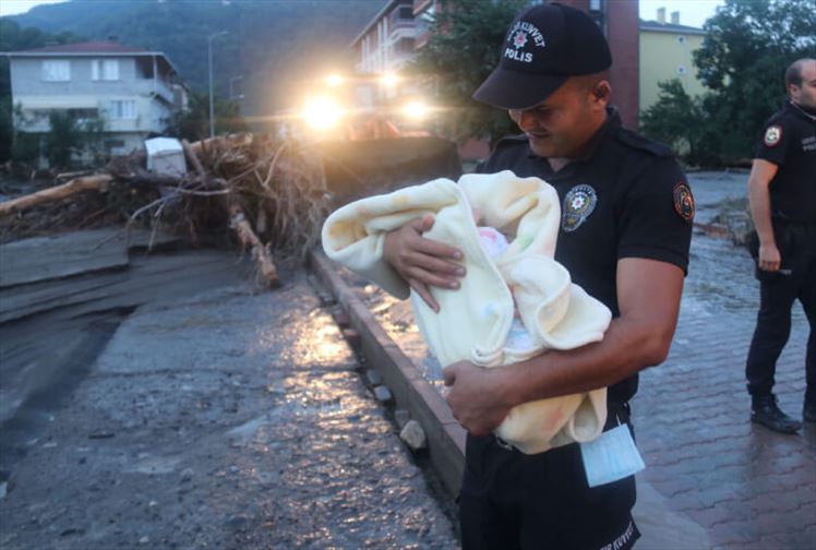 Afet Bölgesi İlan Edilen Kastamonu, Bartın ve Sinop’tan Kareler