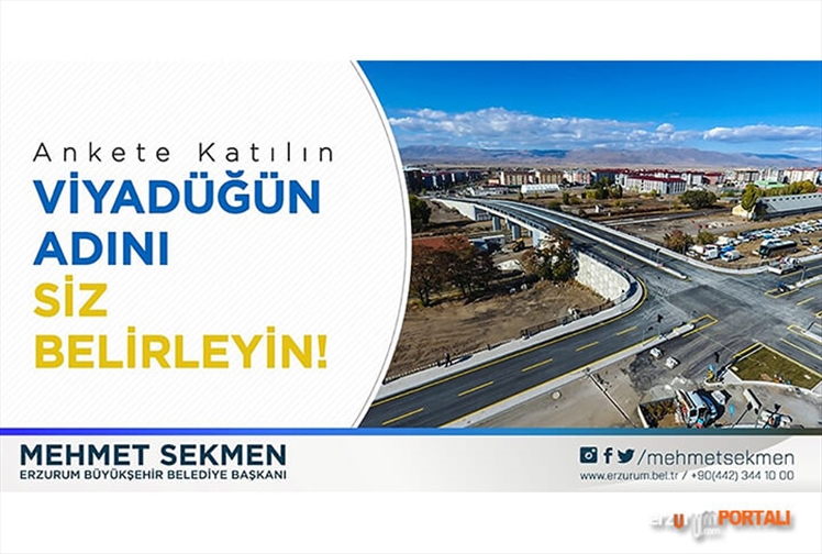 Şükrüpaşa'da Yapımı Tamamlanan Viyadük'ün İsimi Ne Olsun?