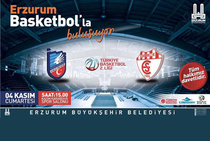 Erzurum Basketbolla Buluşuyor!