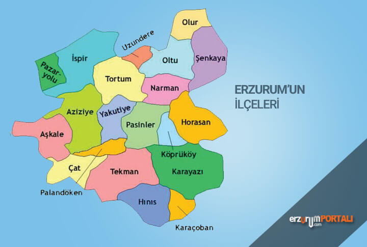 Erzurum'un İlçeleri
