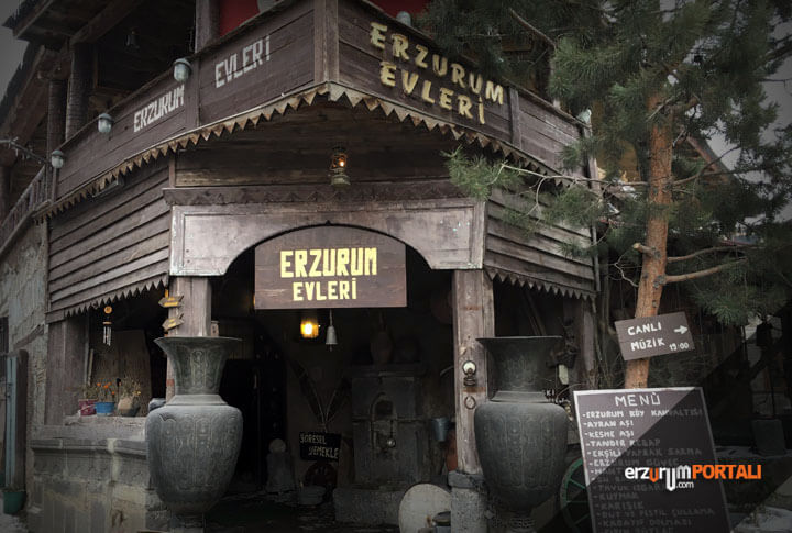 Erzurum portalı yeme içme Tarihi Erzurum Evleri