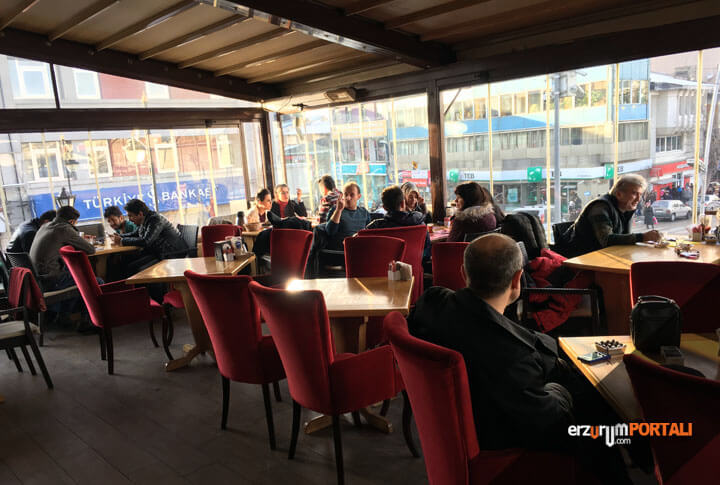 Erzurum portalı yeme içme Cafe Cadde