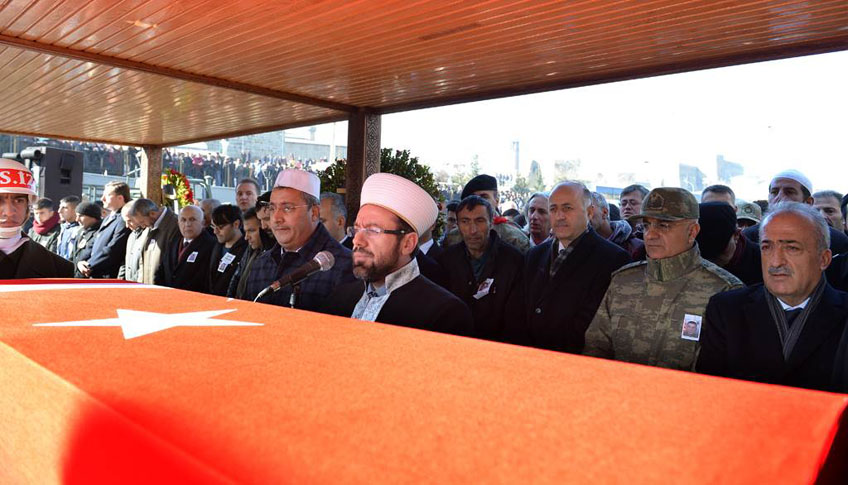 şehit Piyade Tankçı Er Oğuzhan Karaca cenaze namazı