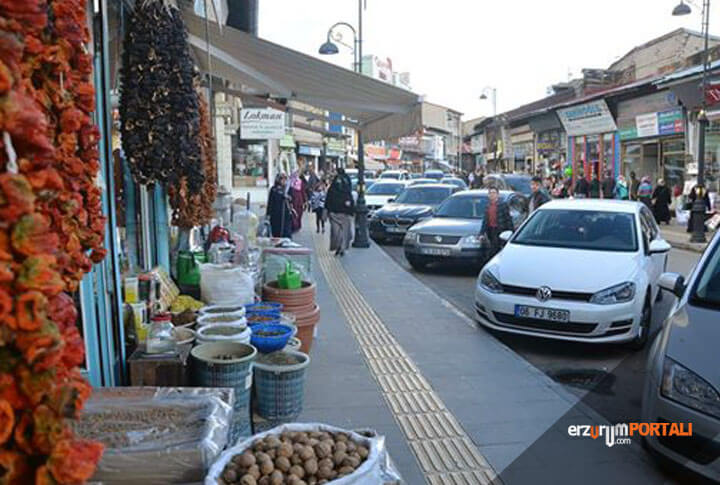 ramazan ayında Erzurum çarşı pazar